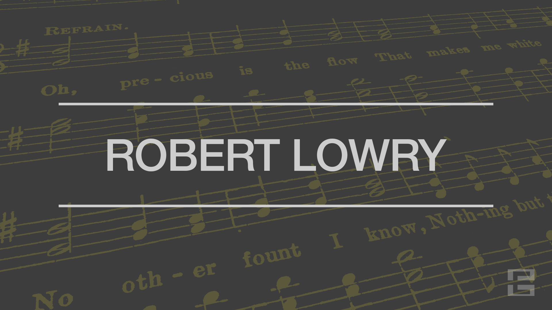 Robert Lowry