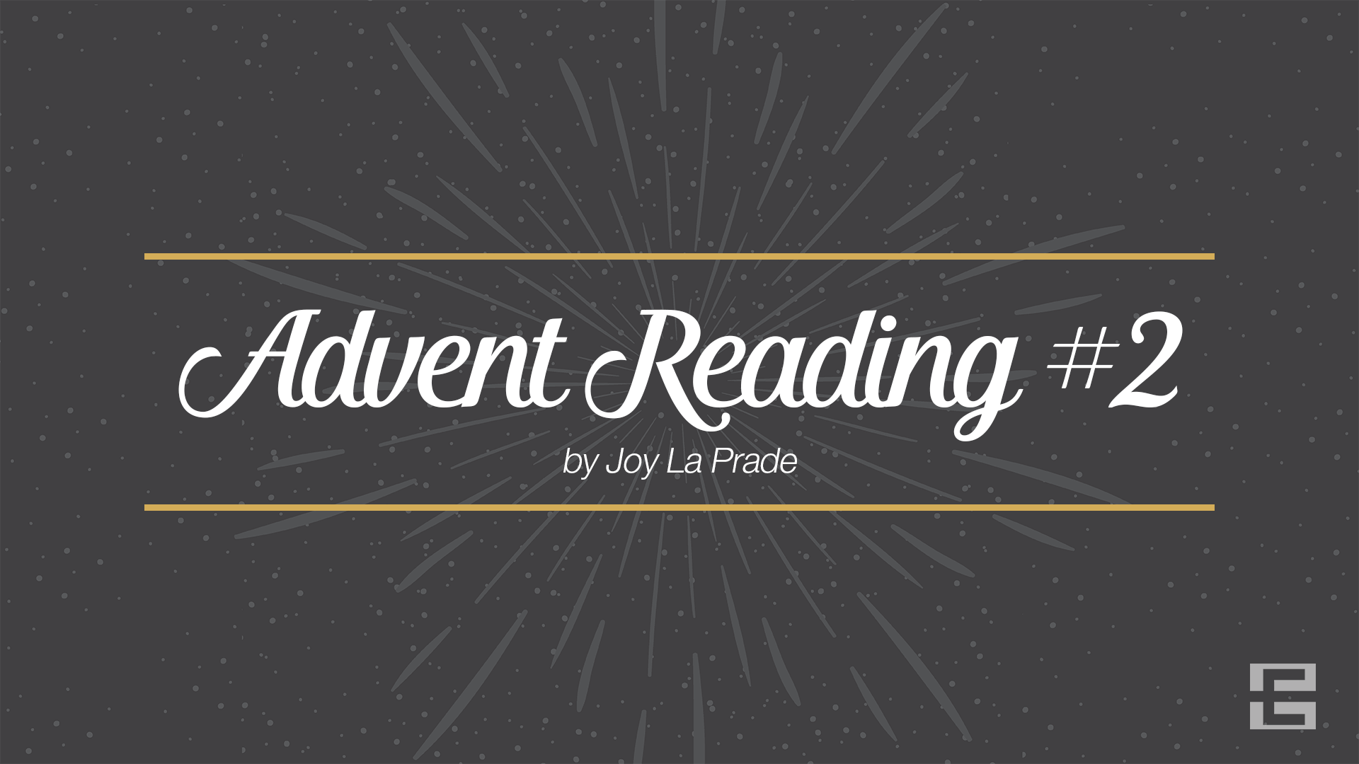 Advent Reading #2