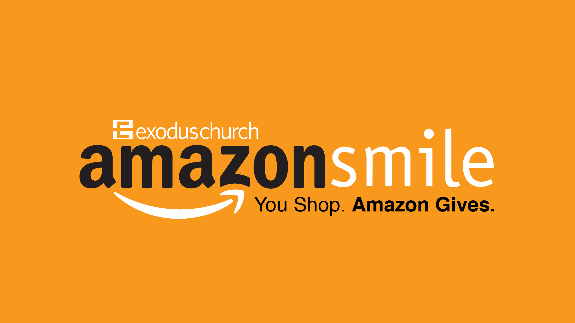 Exodus Church on Amazon Smile