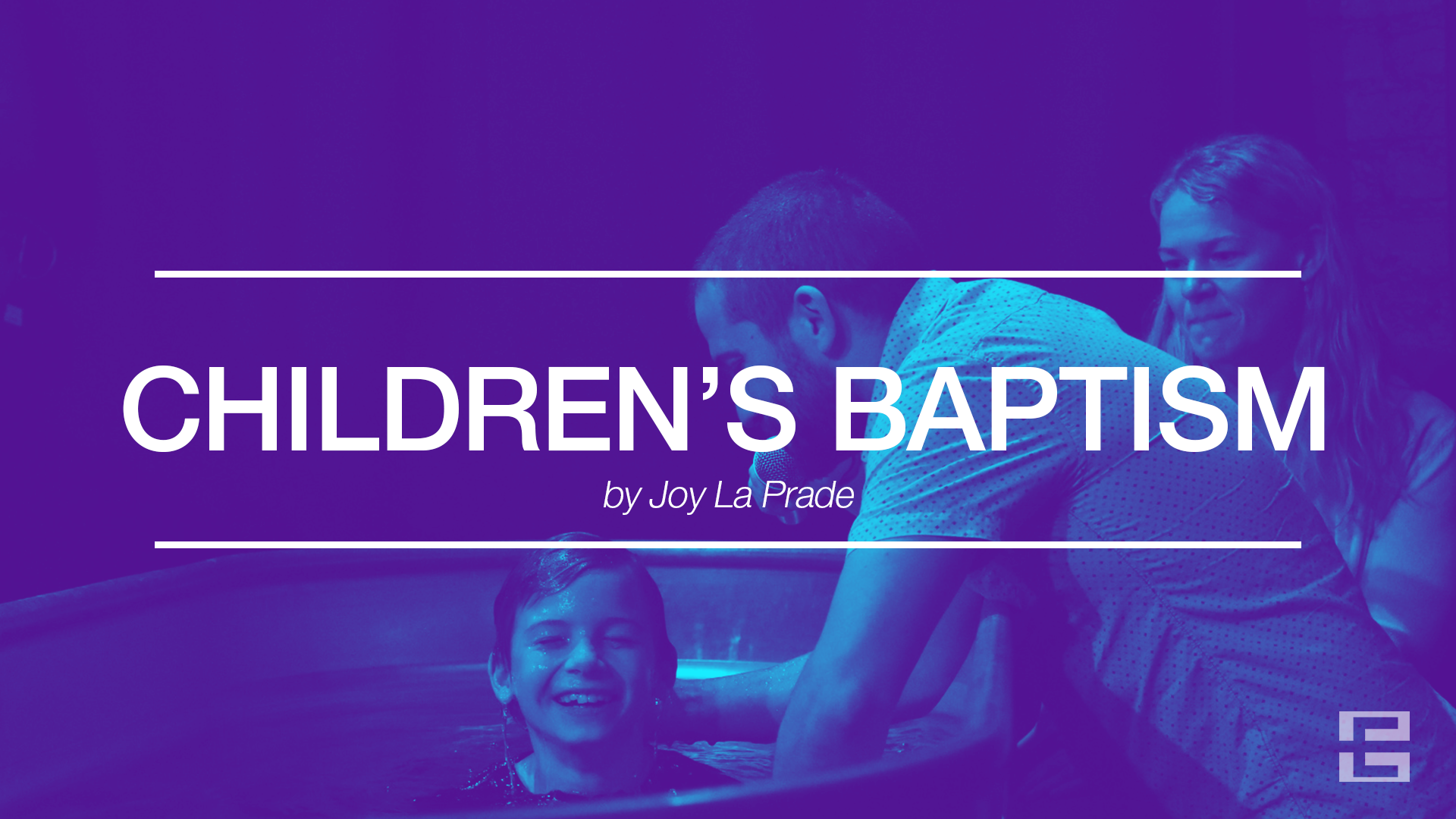 Children’s Baptism